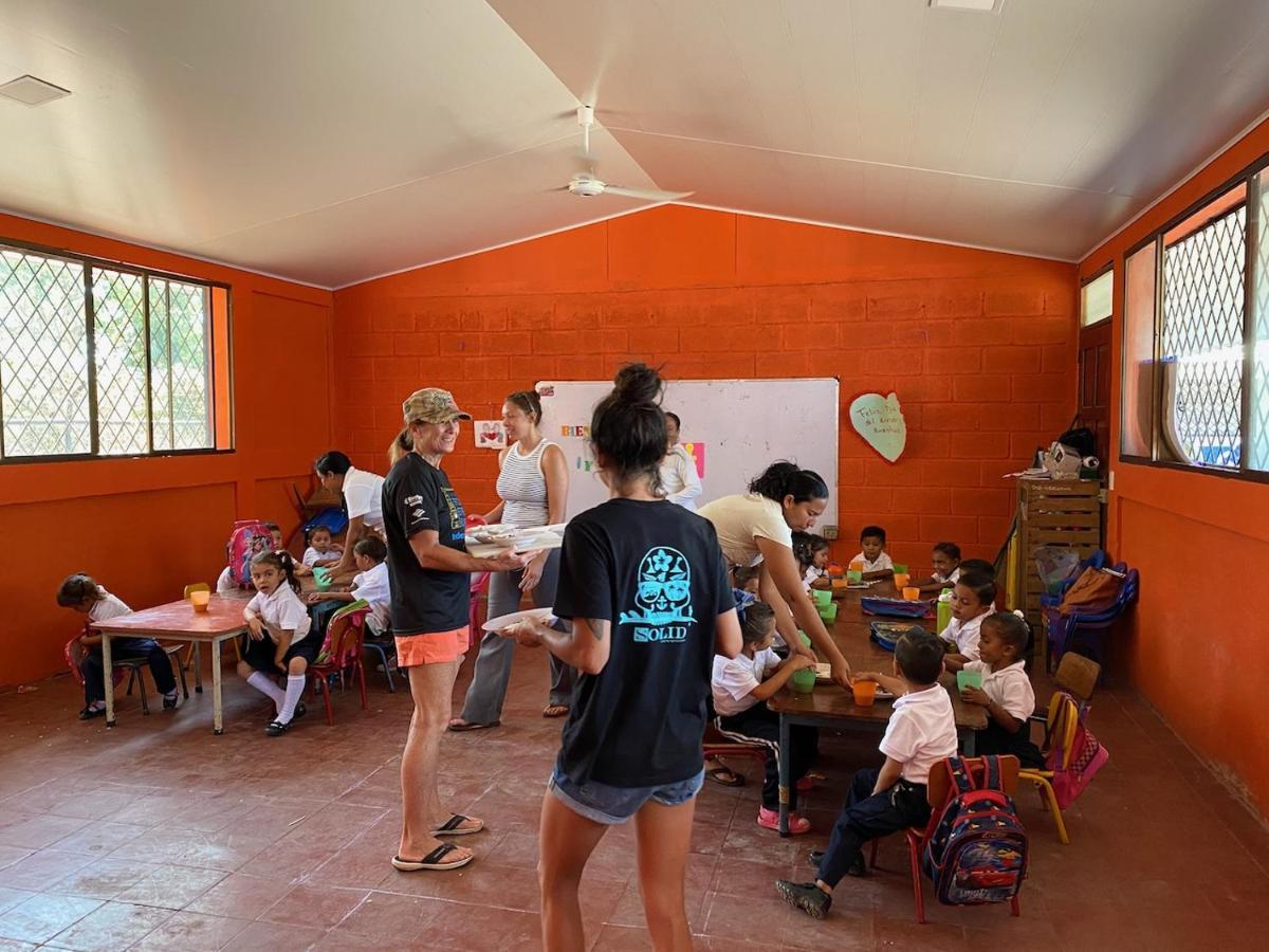 Solid Surf Camp Hostel Nicaragua Transito 外观 照片